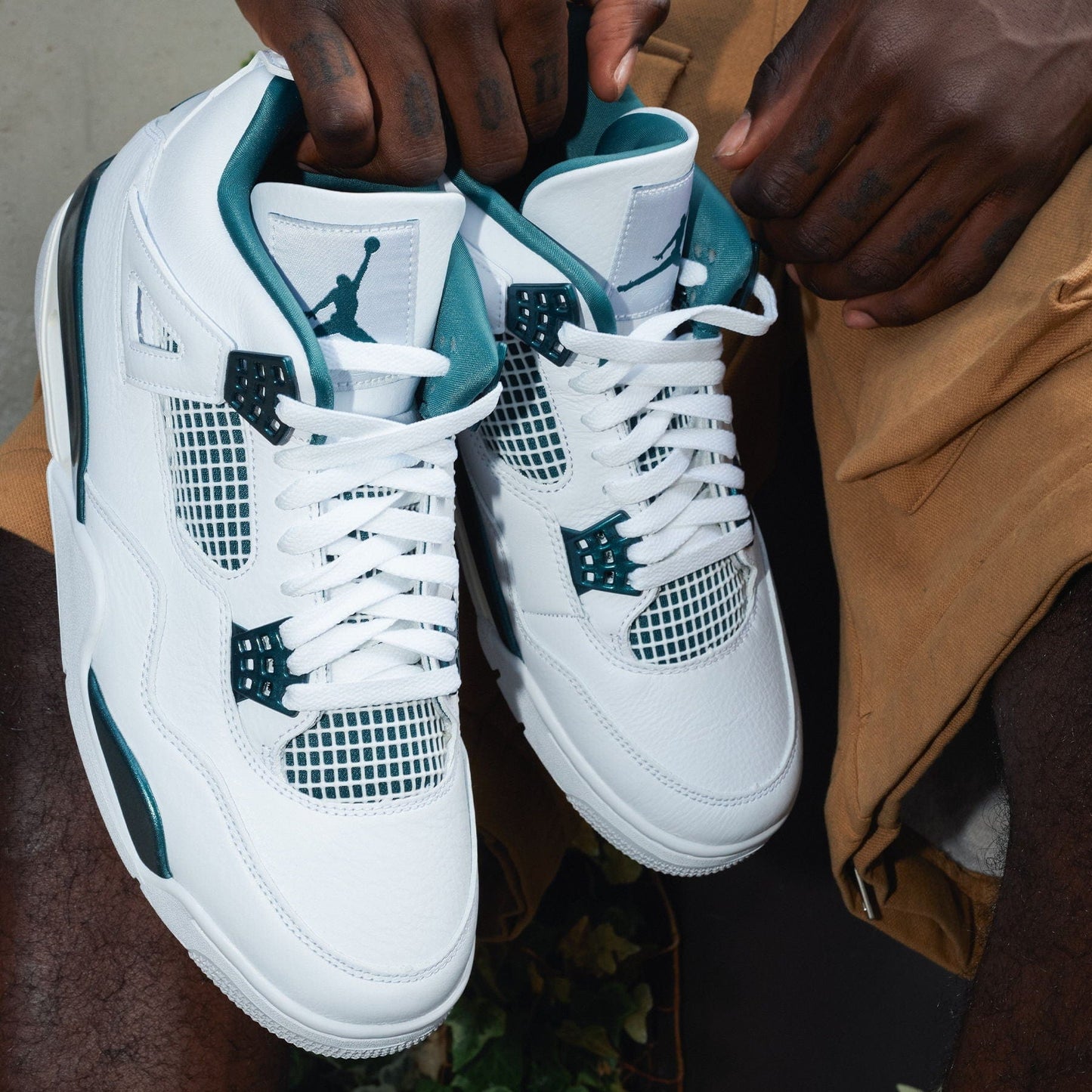 Air Jordan 4 Retro 'Oxidized Green'