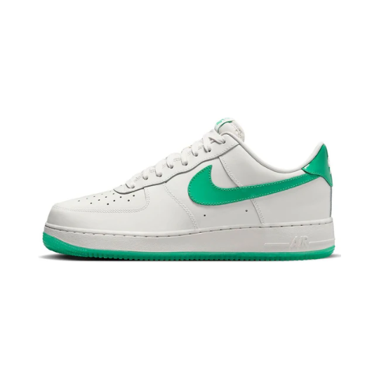 Nike Air Force 1 Low '07 Patent Platinum Tint Stadium Green